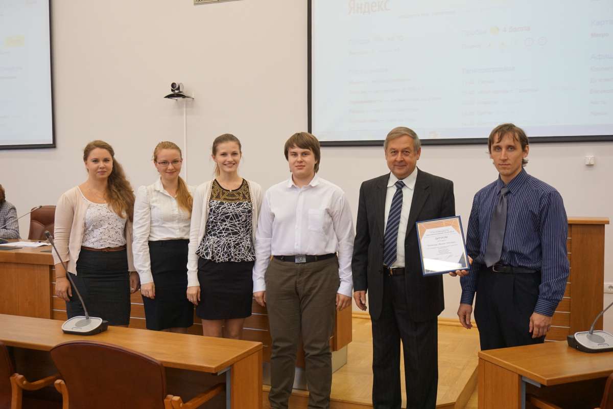 Изображение: Торжественное награждение команды &ldquo;Внуки Попова&rdquo; по итогам 11-й Олимпиады по программированию в LabVIEW